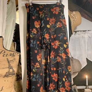 Skort Shorts with long Skirt